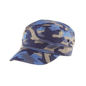Result Headwear Unisex Adult Urban Camo Baseball Cap / Indigo